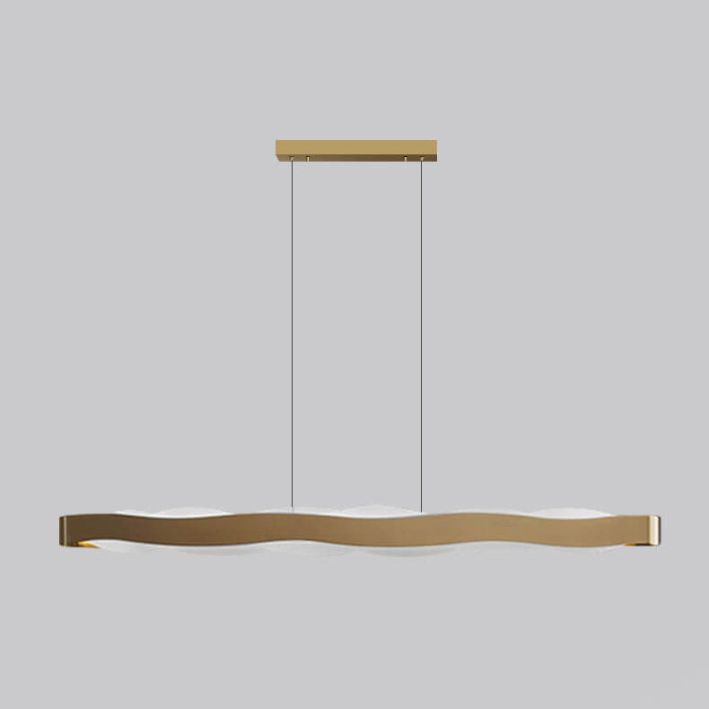 Sleek Stainless Steel LED Chandelier with Acrylic for Modern Spaces