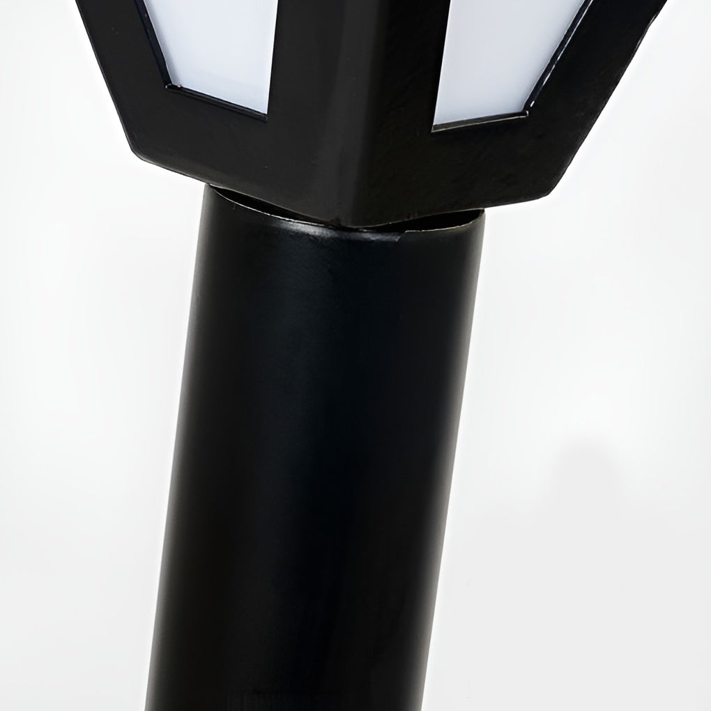Elegant Waterproof 2.6W Solar LED Pathway Post Light for Outdoor Spaces