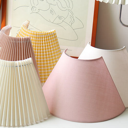 Contemporary Natural Wood Pleated Semi-Circle Wall Sconce for Living Room