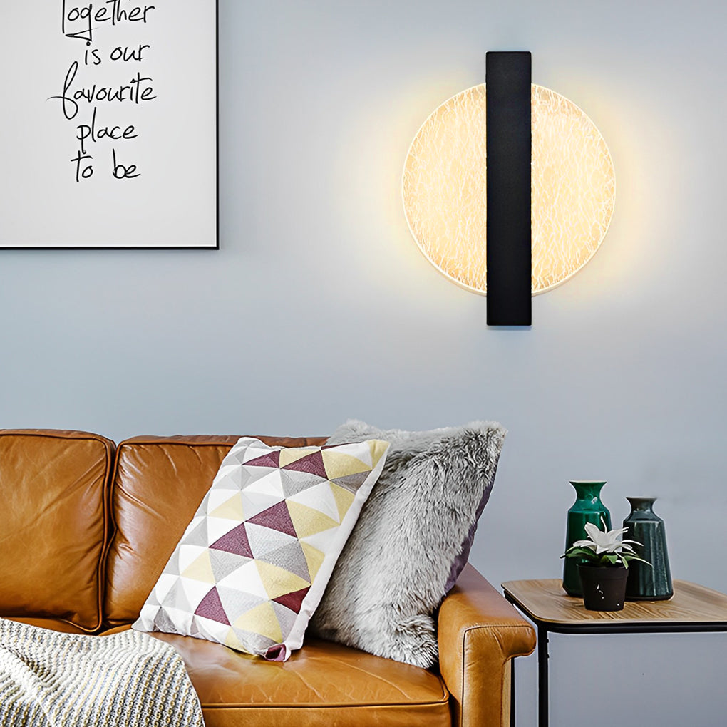 Nordic LED Wall Lamp, Round Square Semicircle Design for Bedroom Decor
