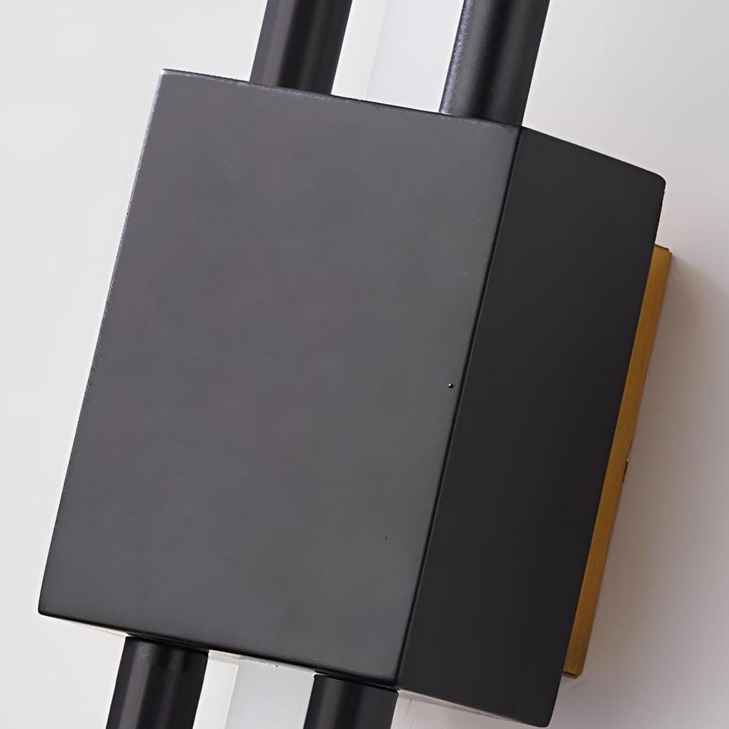 Modern Black LED Up and Down Wall Sconce Lighting for Living Room