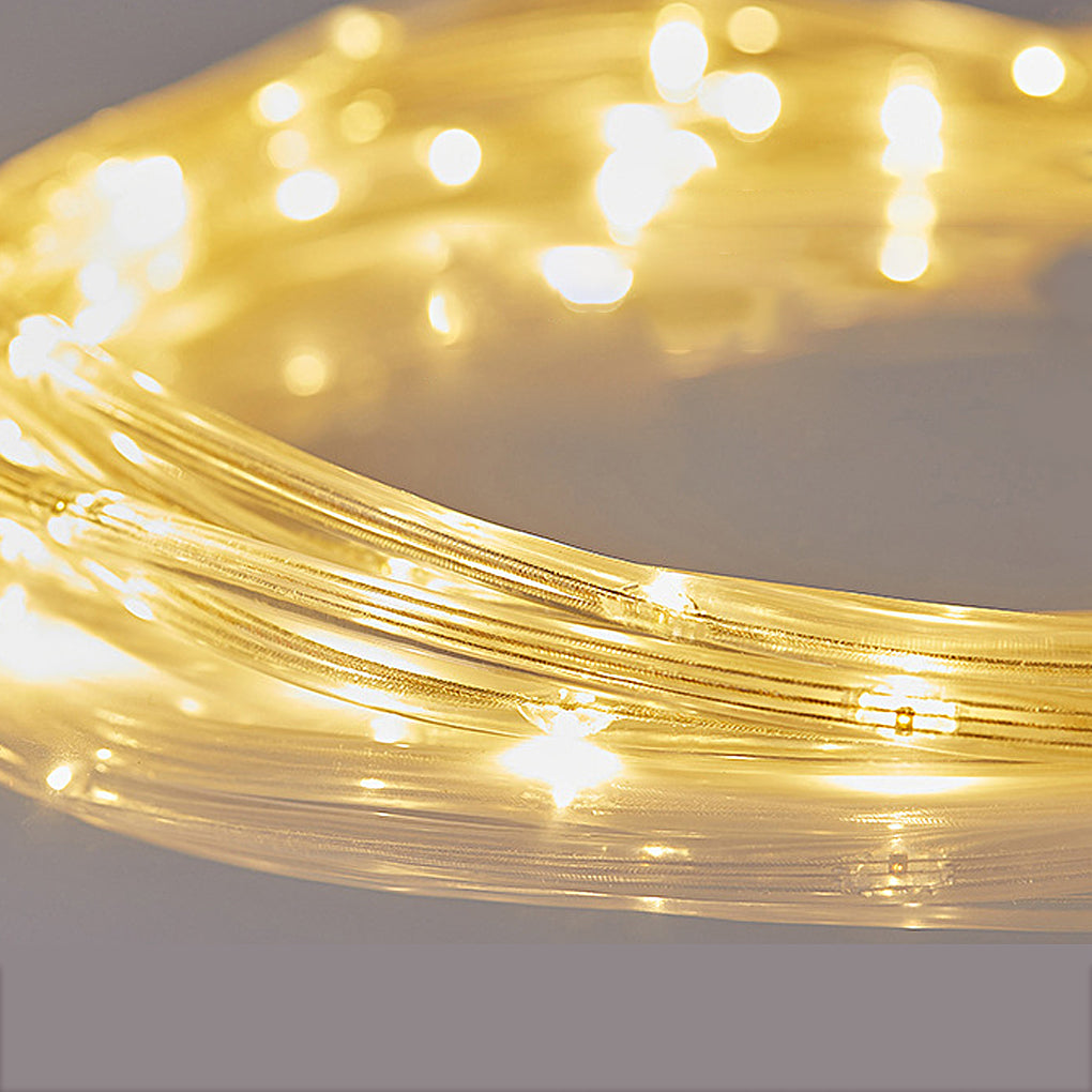 Flexible Waterproof Color-Changing Solar LED Strip Lights for Outdoors