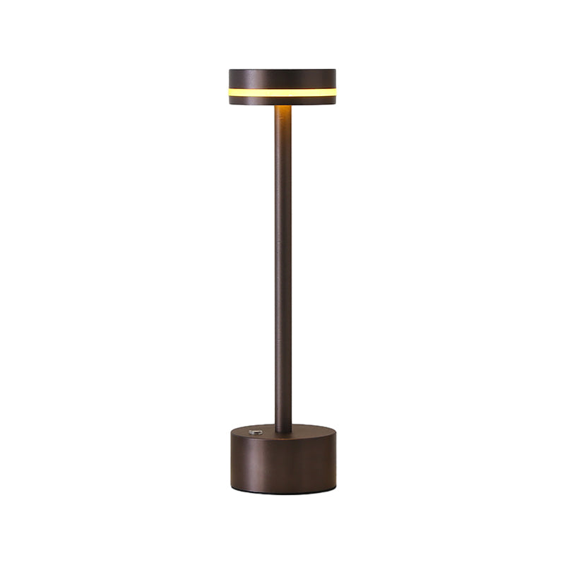 Stylish Portable Rechargeable Rod-Style LED Table Lamp for Home Decor
