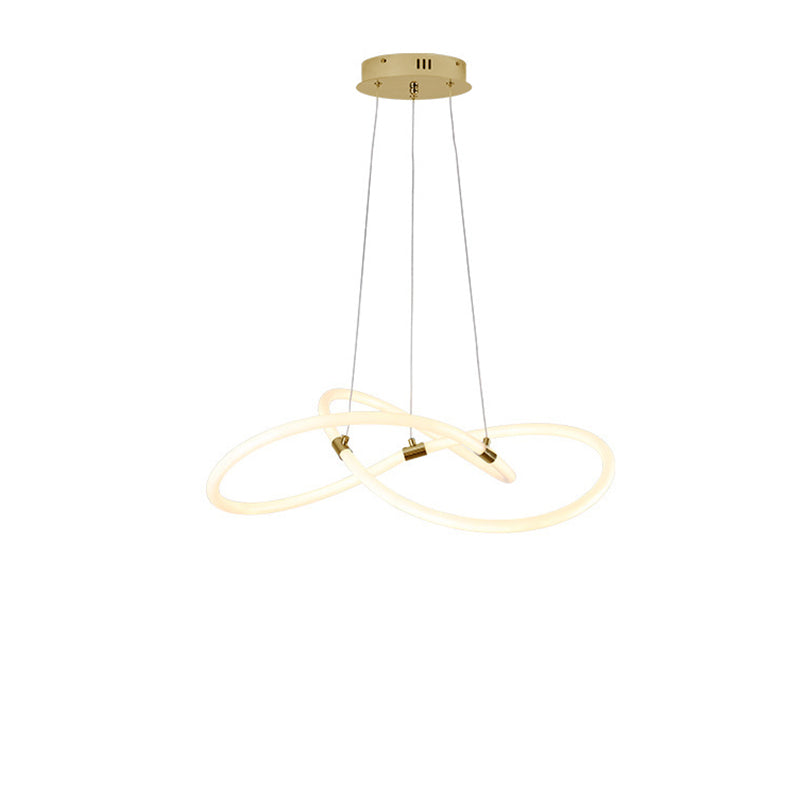 Nordic Style Acrylic LED Chandelier Pendant Light for Kitchen Island