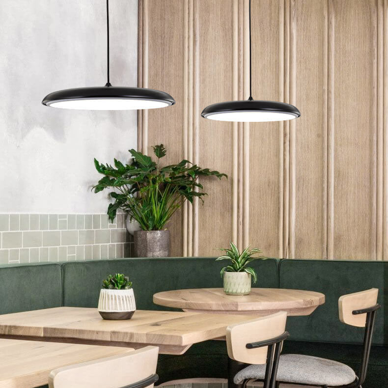 Nordic Style Metal LED Pendant Light in Colorful Macaron Design for Modern Spaces
