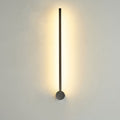 Stylish Minimalist Silver Aluminum LED Wall Sconce for Living Room Lighting
