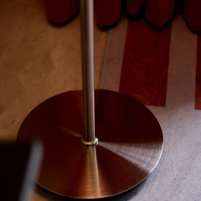 Vintage-Inspired Glass Mushroom Floor Lamp with 2 Lights for Living Room