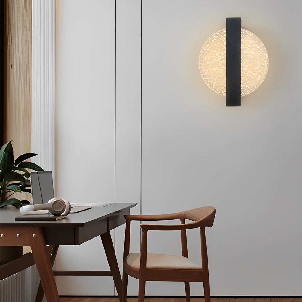 Nordic LED Wall Lamp, Round Square Semicircle Design for Bedroom Decor