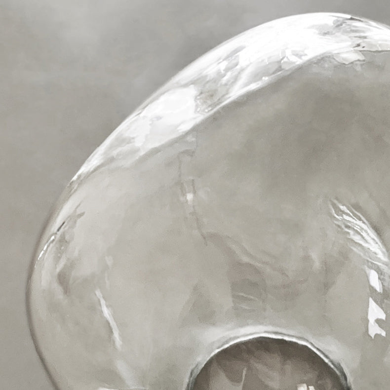 Irregular Spherical Electroplated Glass Wall Sconce Lamp for Living Room