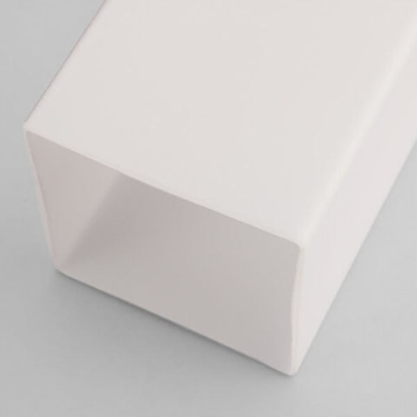 Contemporary Clear Glass & Wood Square Wall Sconce for Living Room