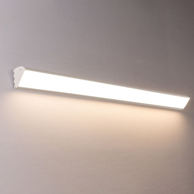 Sleek Black Aluminum LED Wall Sconce Lamp for Indoor Outdoor Use