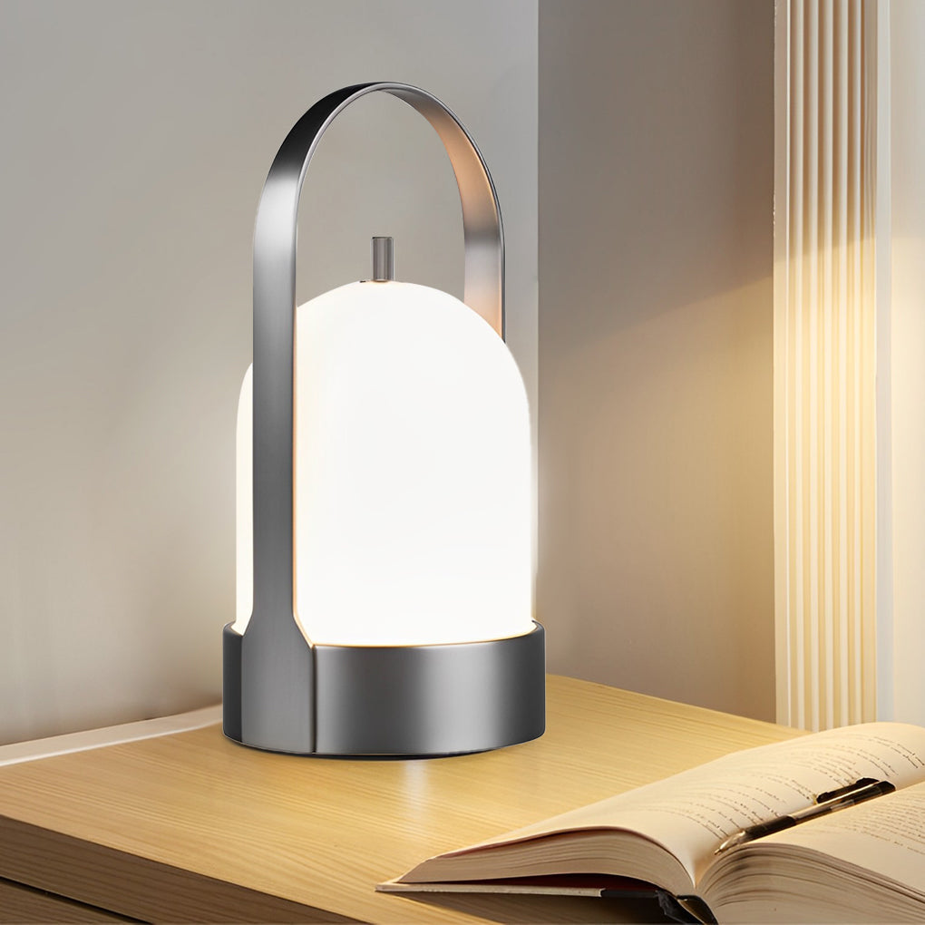 Stylish Portable LED Lantern Table Lamp for Indoor & Outdoor Use