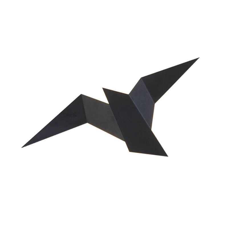 Modern Artistic Bird-Inspired Metal LED Wall Sconce for Living Room