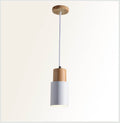 Sleek Nordic Cylinder Aluminum LED Pendant Light for Kitchen & Dining
