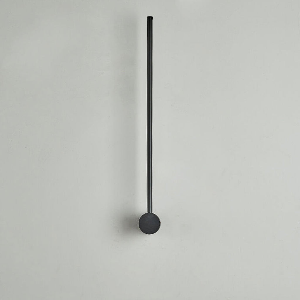 Stylish Minimalist Silver Aluminum LED Wall Sconce for Living Room Lighting