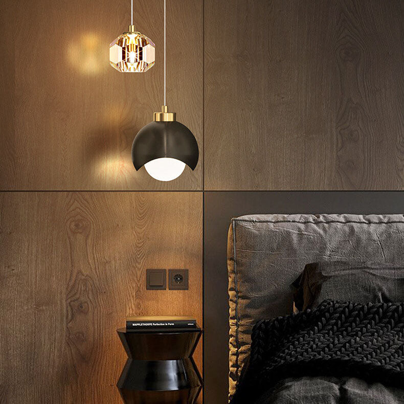 Elegant Brass and Iron LED Island Chandelier for Modern Dining Spaces