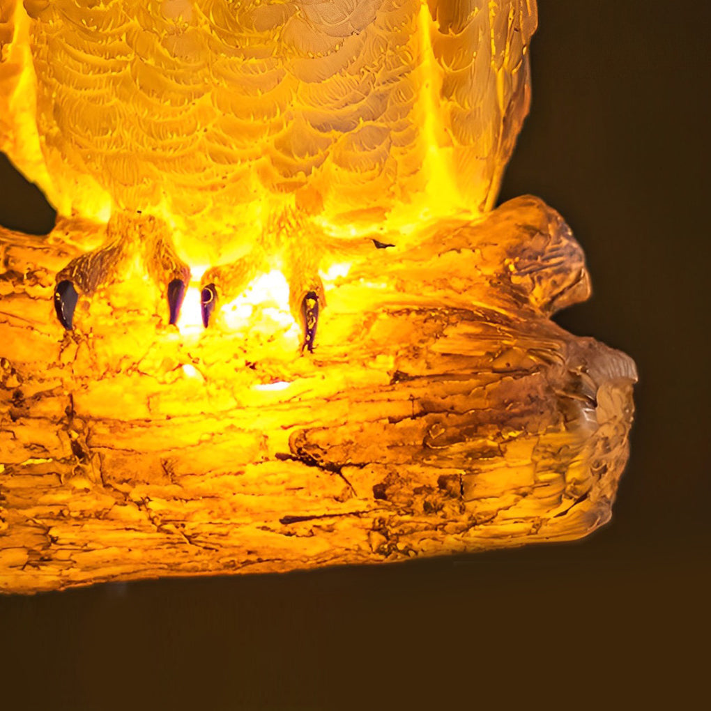 Colorful Resin Parrot Design 24V Waterproof LED Outdoor Garden Light