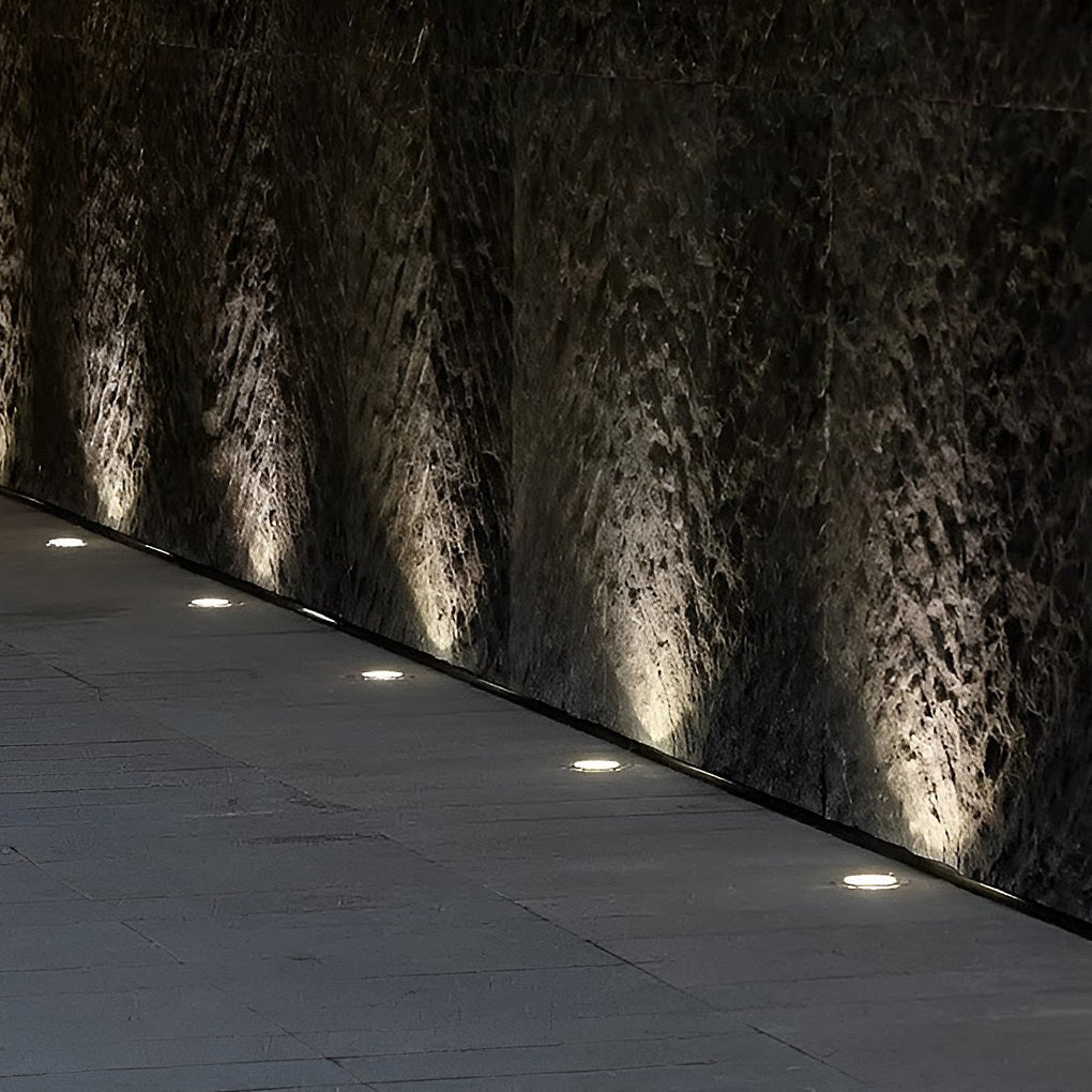 Waterproof Recessed In-Ground Paver Lights for Outdoor Pathways & Gardens