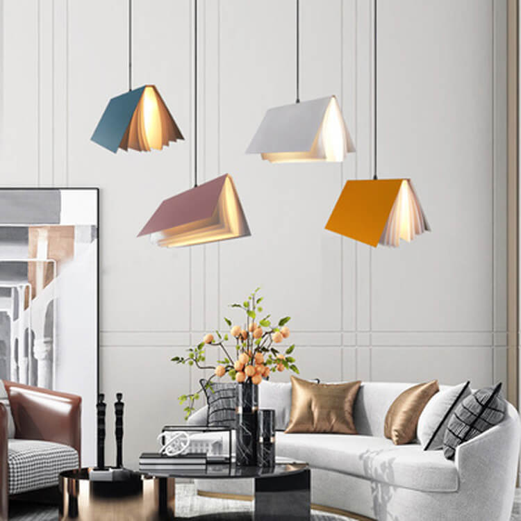 Elegant Metal and PVC Pendant Light Shade for Modern Home Decor