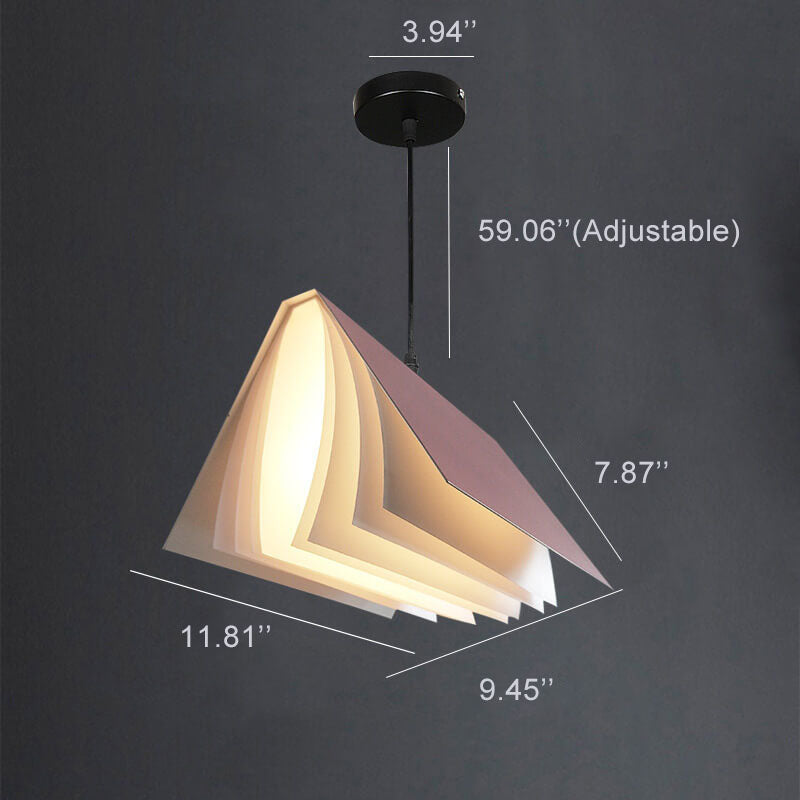 Elegant Metal and PVC Pendant Light Shade for Modern Home Decor