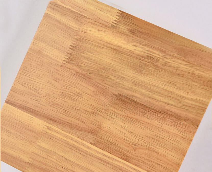 Wabi-Sabi Natural Wood Rectangular LED Wall Sconce for Rustic Decor