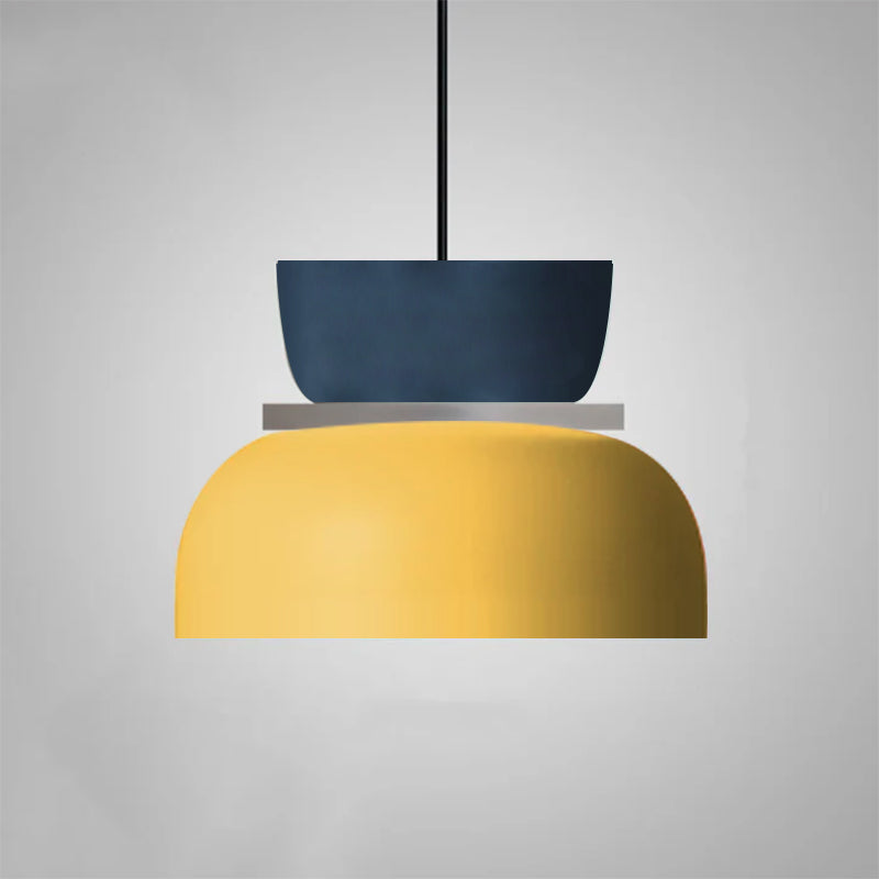 Vibrant Nordic Colorful Macaron LED Pendant Light for Kitchen or Dining Room