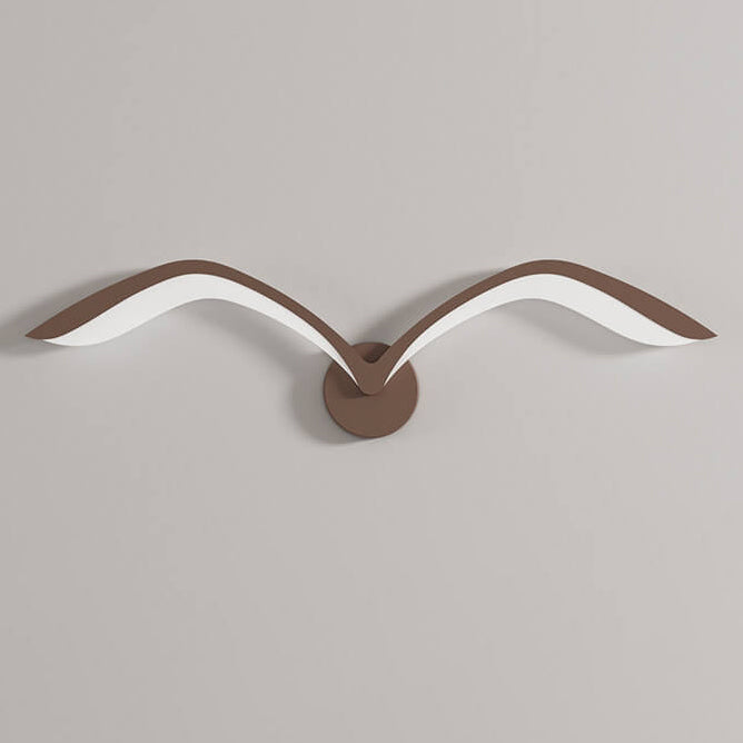 Nordic Minimalist White Acrylic LED Wall Sconce for Living Room Decor