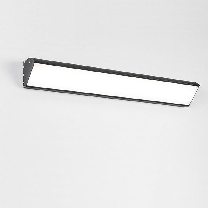 Stylish Black Aluminum LED Wall Sconce Lamp for Outdoor Spaces