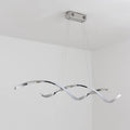 Sleek Modern Minimalist LED Chandelier Pendant Light for Kitchen Island