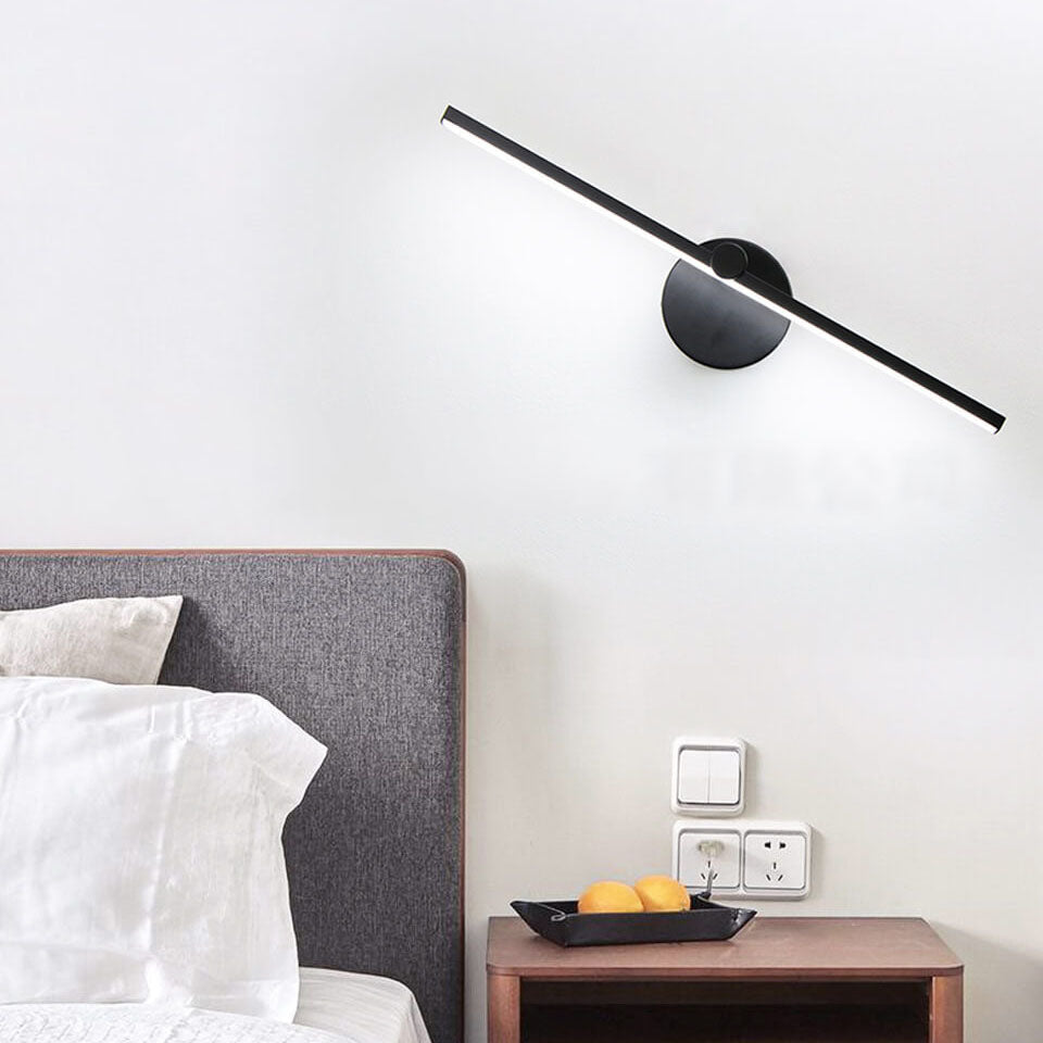 Nordic Minimalist Aluminum LED Wall Sconce Lamp for Bathroom Vanity