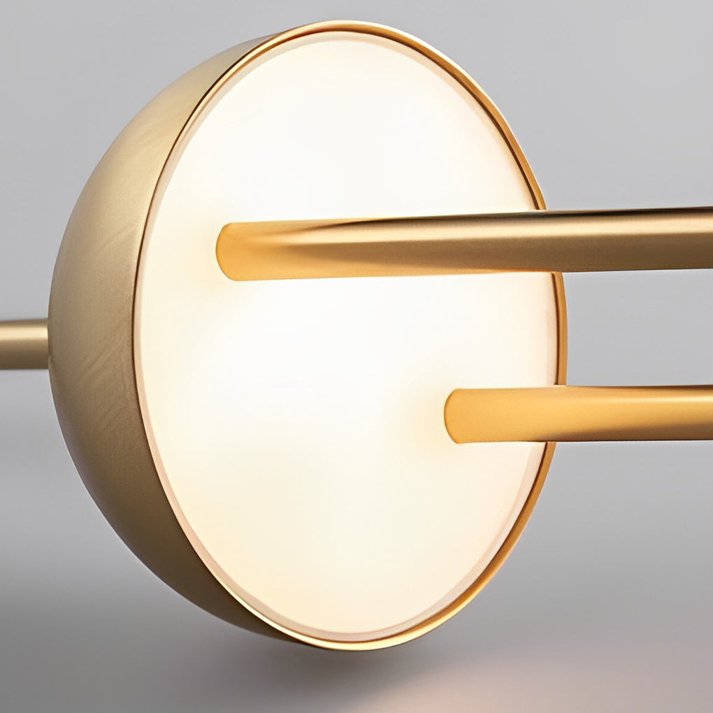 Modern Smoky Glass Dome Ambient Lamp for Living Room or Bedroom Decor