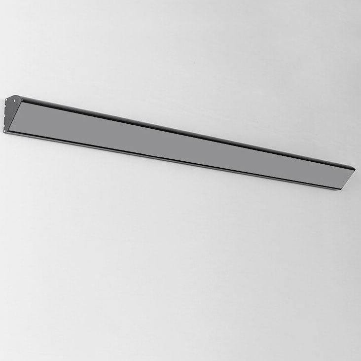 Stylish Black Aluminum LED Wall Sconce Lamp for Outdoor Spaces