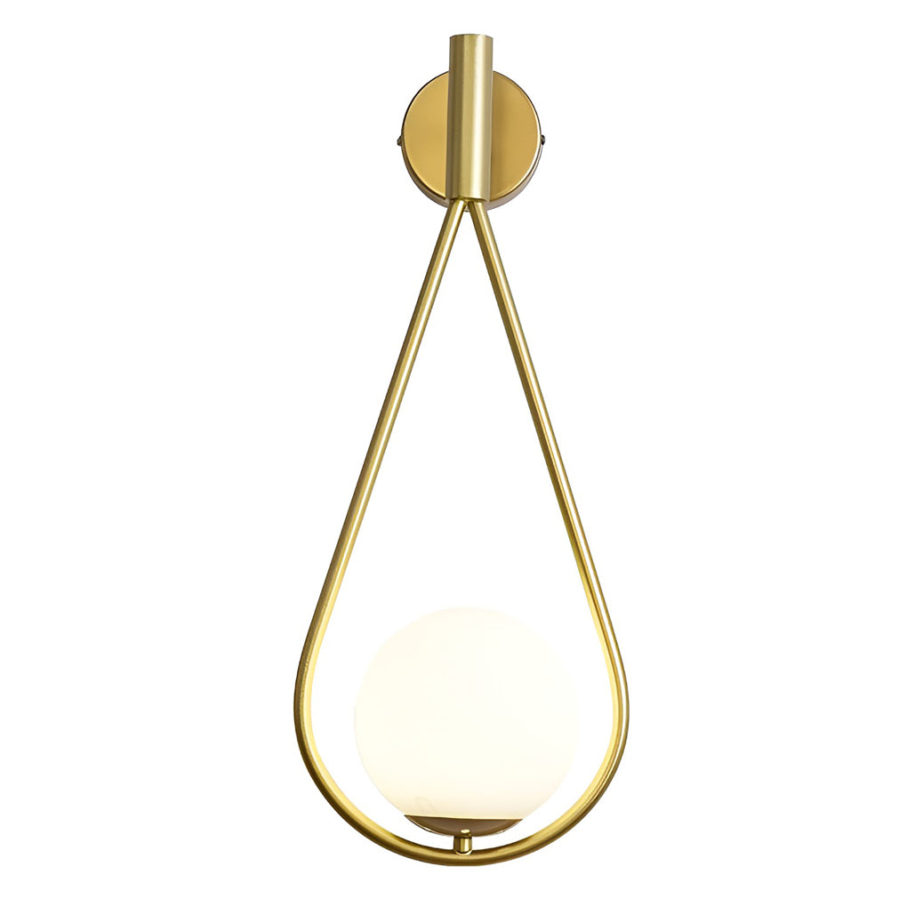Modern Water Drop LED Wall Sconce in Nordic Style for Home Decor