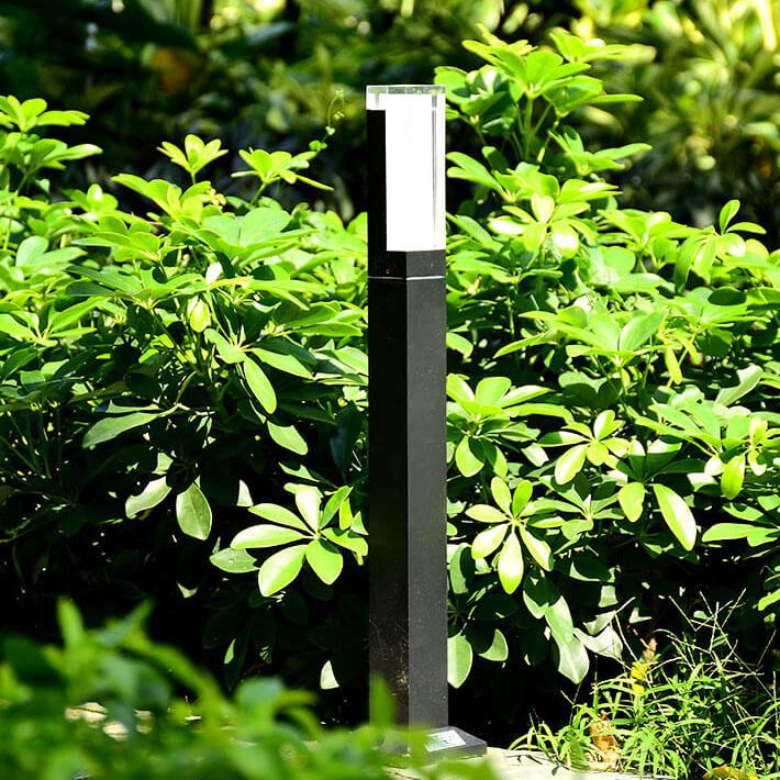 Stylish Acrylic LED Outdoor Waterproof Garden Light Column in White