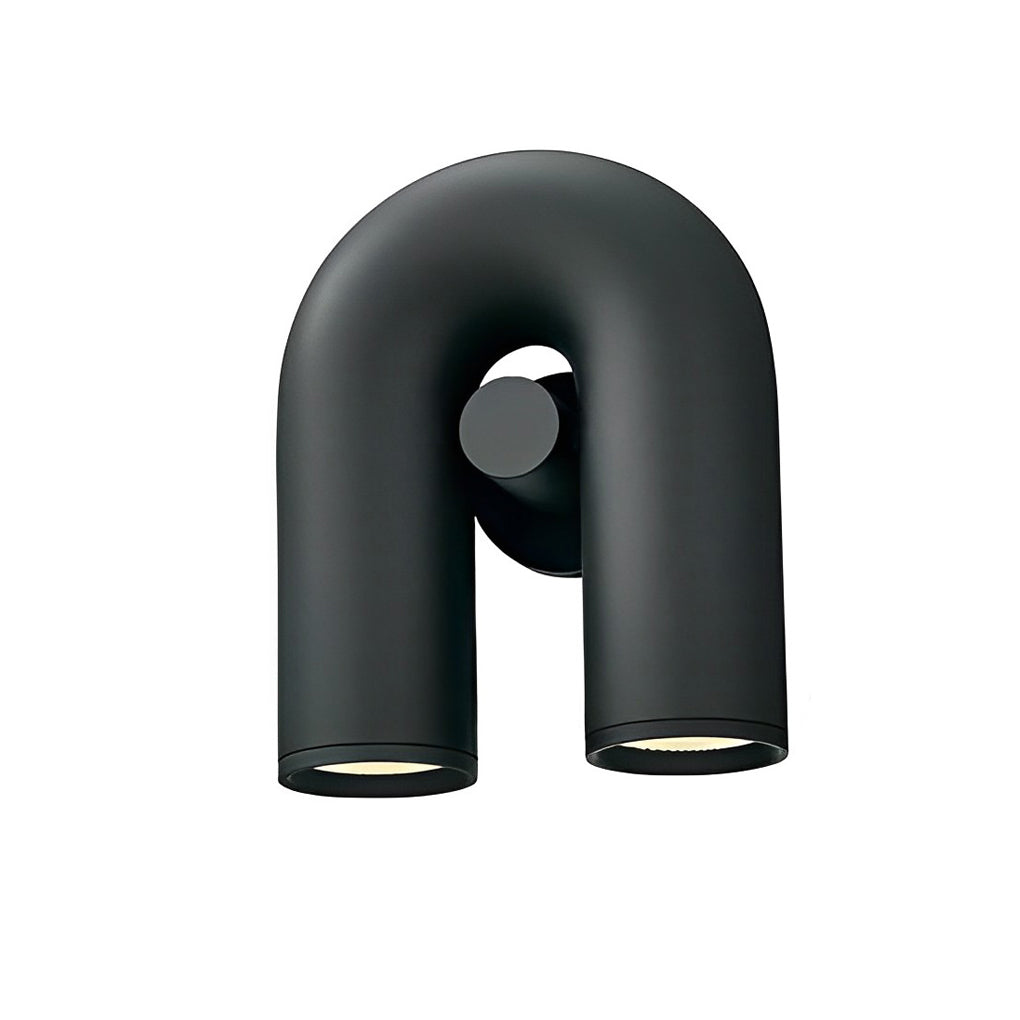 Modern Rotatable U-Shaped LED Wall Sconce Lamp for Nordic Living Room
