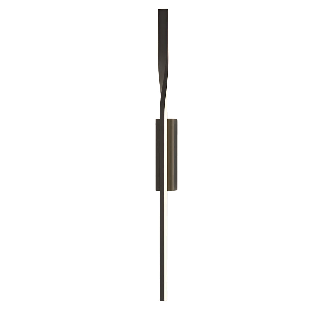 Sleek Black Linear LED Wall Sconce Light for Modern Home Decoration