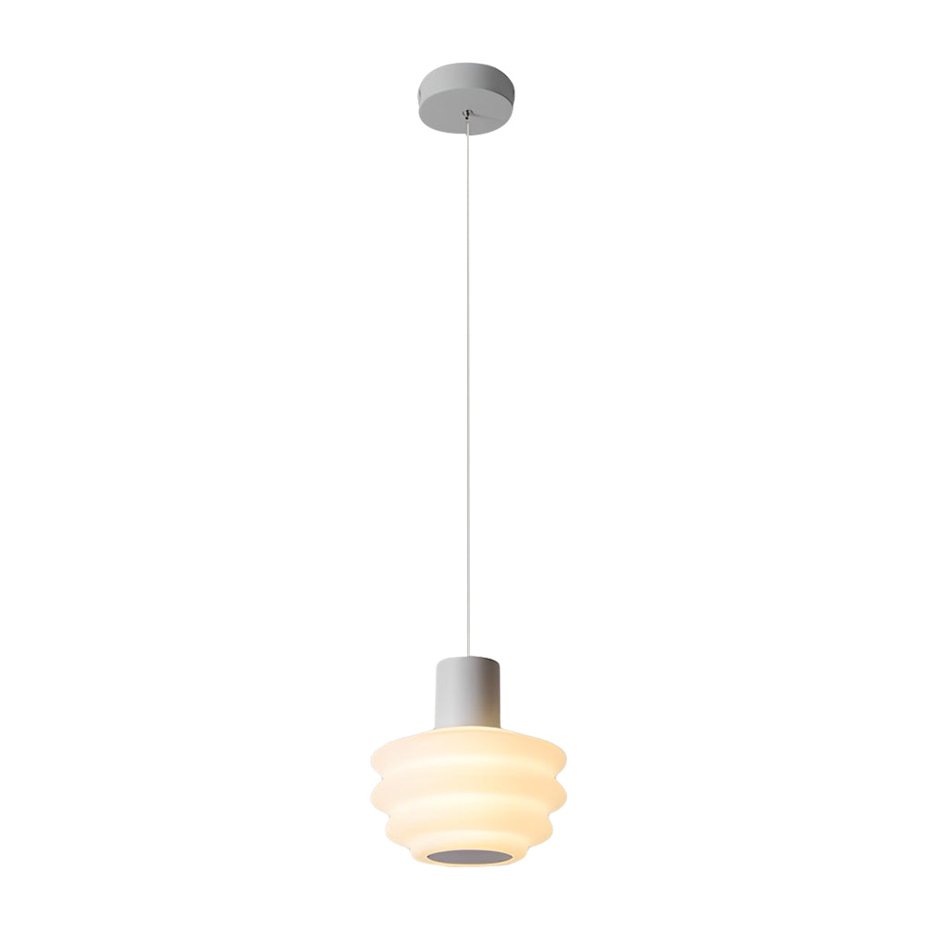 Modern Black Minimalist LED Pendant Light for Kitchen Dining Room