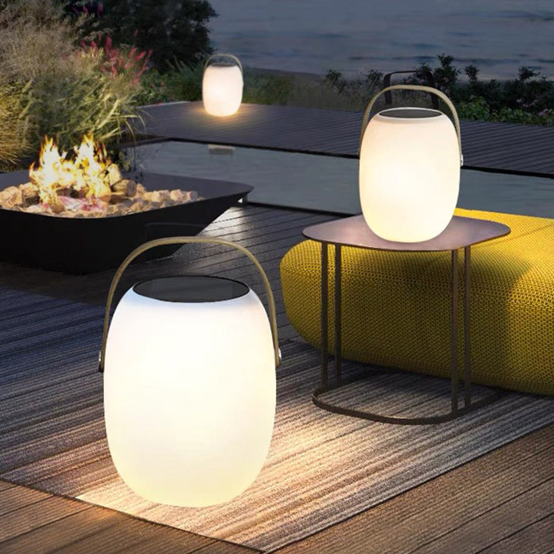 Waterproof Solar-Powered LED Decorative Basket Light for Outdoor Use
