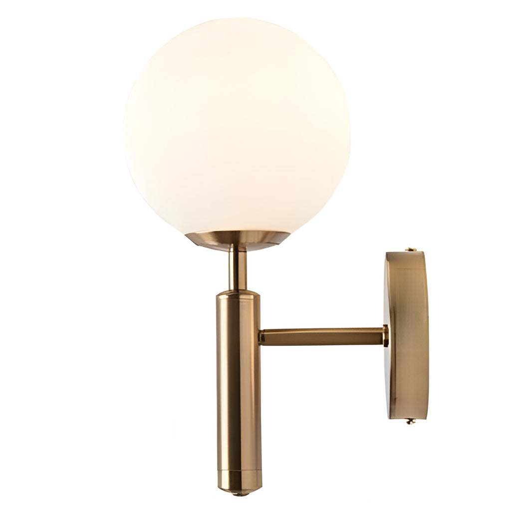 Nordic Glass Ball 5W LED Wall Sconce Light for Living Room & Bedroom