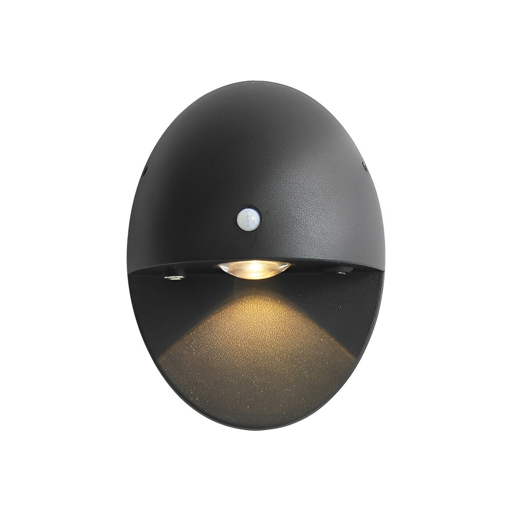 Modern Oval USB Rechargeable Motion Sensor Magnetic Wall Lamp for Bedroom