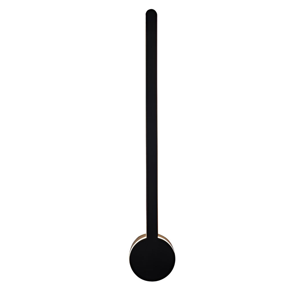 Stylish Modern LED Wall Sconce in Black/Gold/White for Living Room