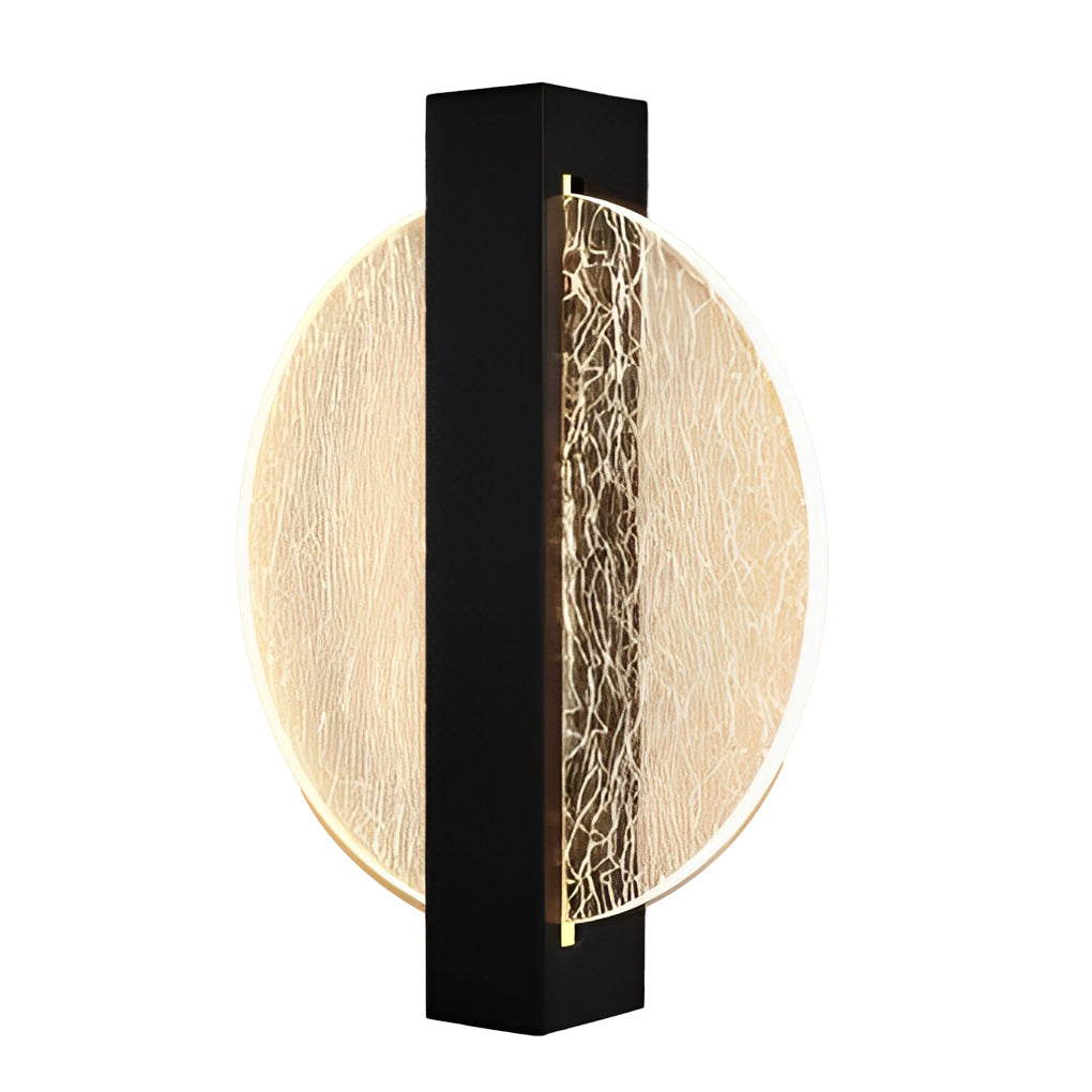 Nordic LED Wall Lamp, Round Square Semicircle Design for Bedroom Decor