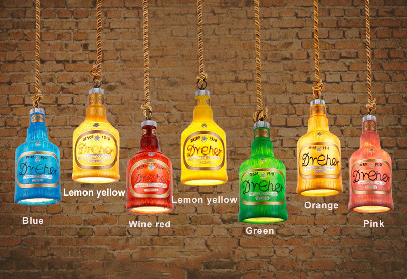 Colorful Resin 1-Light Pendant Light Fixture for Industrial Modern Spaces