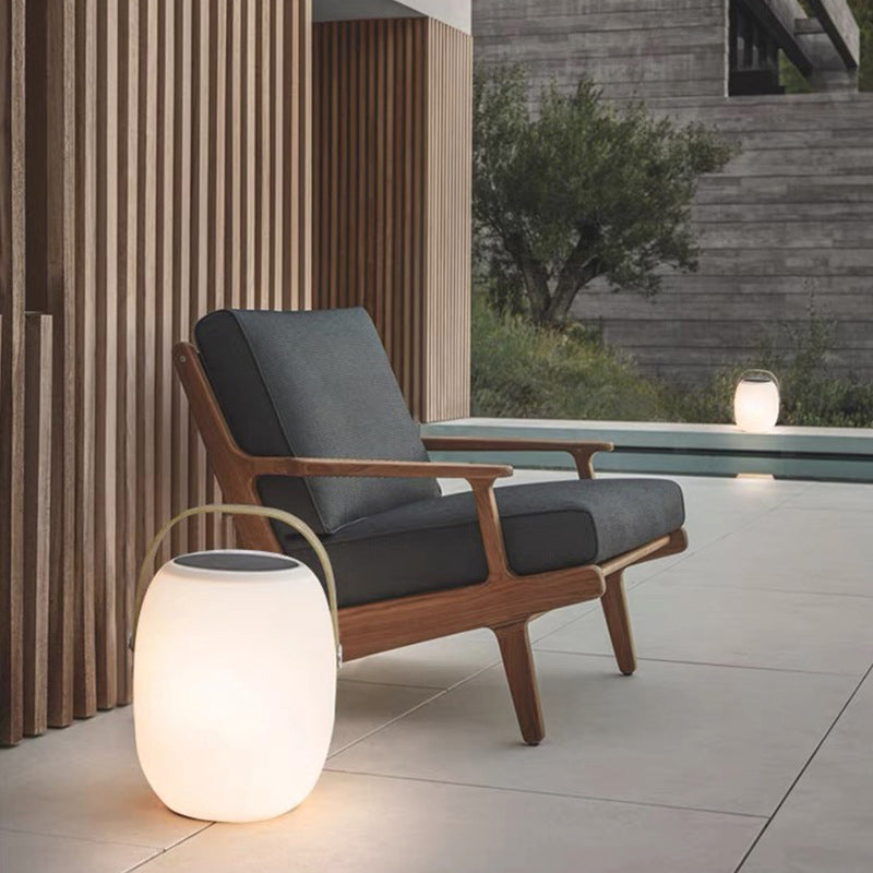 Waterproof Solar-Powered LED Decorative Basket Light for Outdoor Use