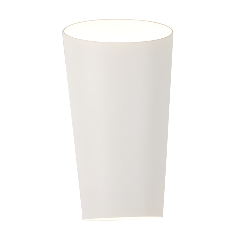 Cylindrical White Waterproof 10W LED Wall Lamp for Modern Interiors