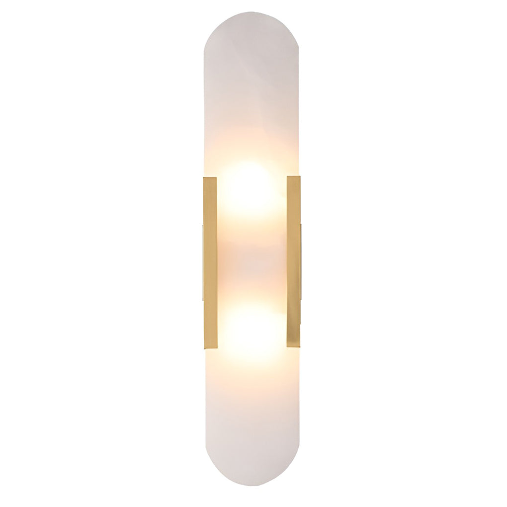 Modern Electroplated Metal G4 LED Wall Sconces for Living Room Decor