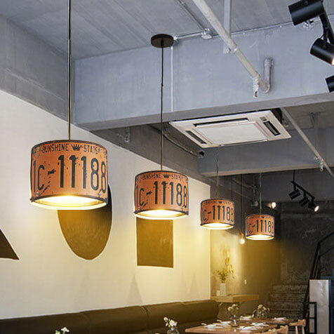Industrial Metal Square Rectangular Chandelier for Living Room Lighting
