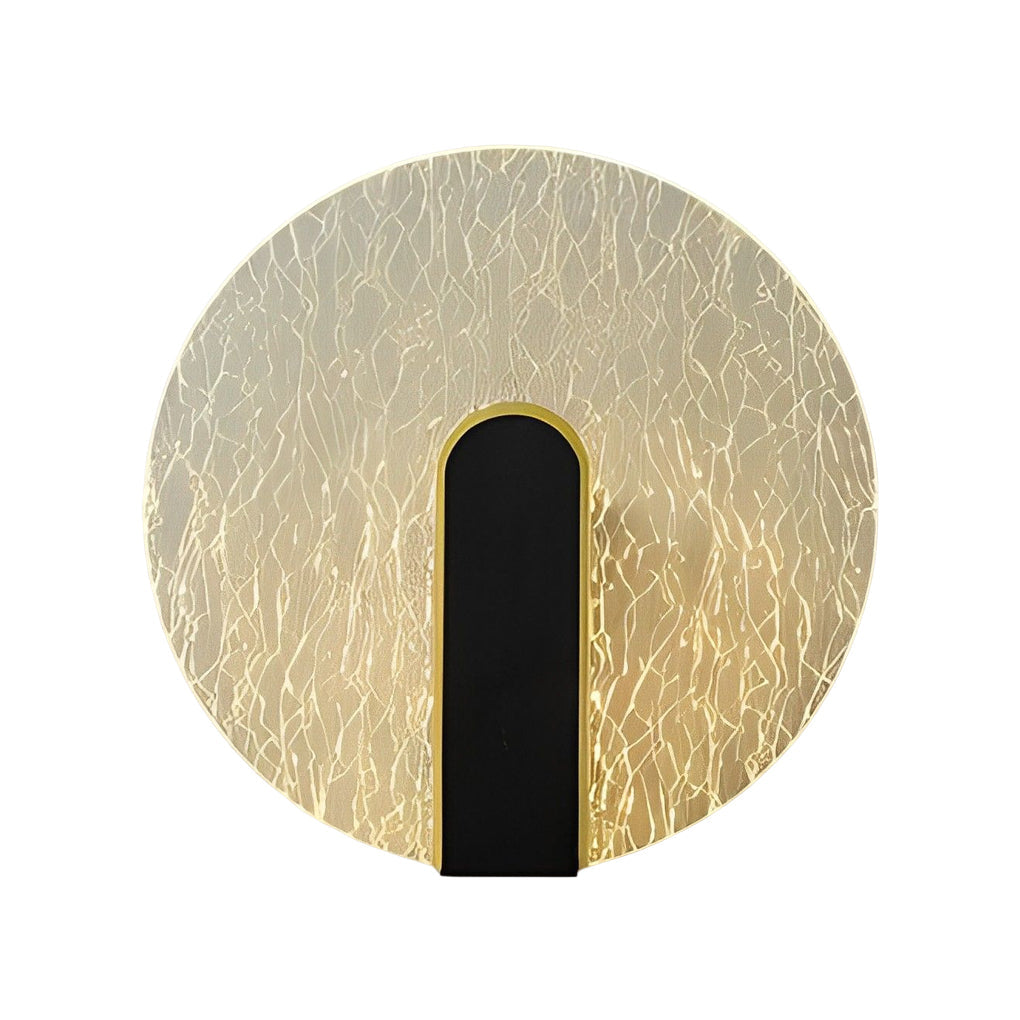 Sleek White Round Square LED Wall Lamp for Bedroom & Living Room Decor