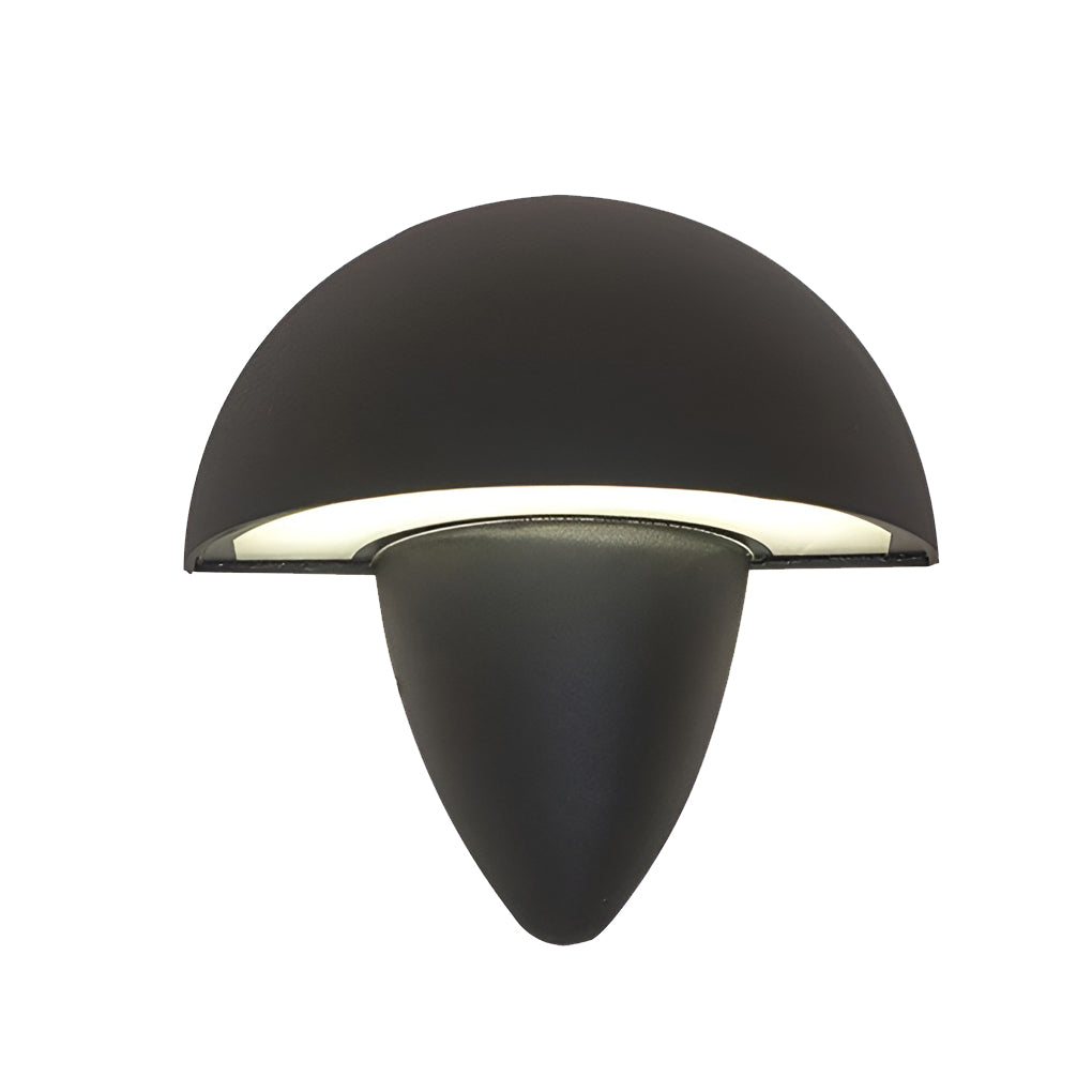 Modern Waterproof Mushroom-Shaped LED Wall Lamp for Outdoor Gardens
