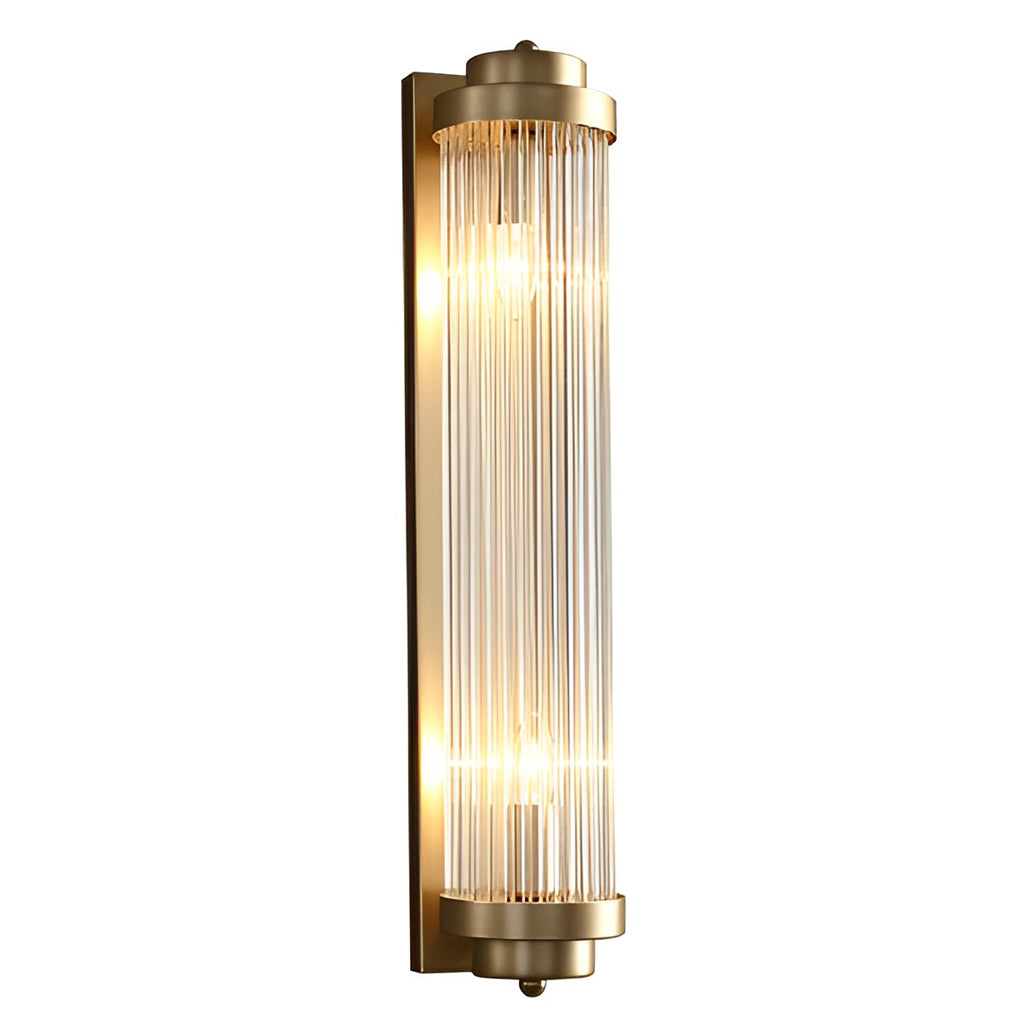 Nordic Style Warm Light Crystal Wall Sconce Lamp for Bedroom Decor
